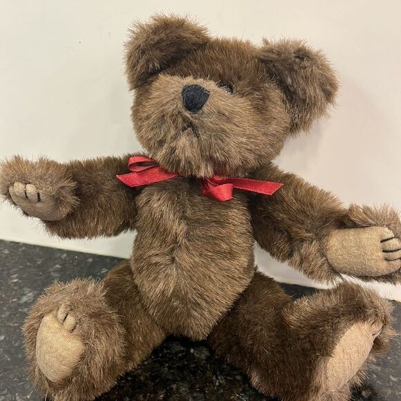 Playmakers Teddy Bear Collectors Series Tag Label Fully Jointed Adorable - Picture 5 of 8